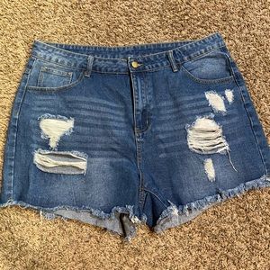 Jean shorts